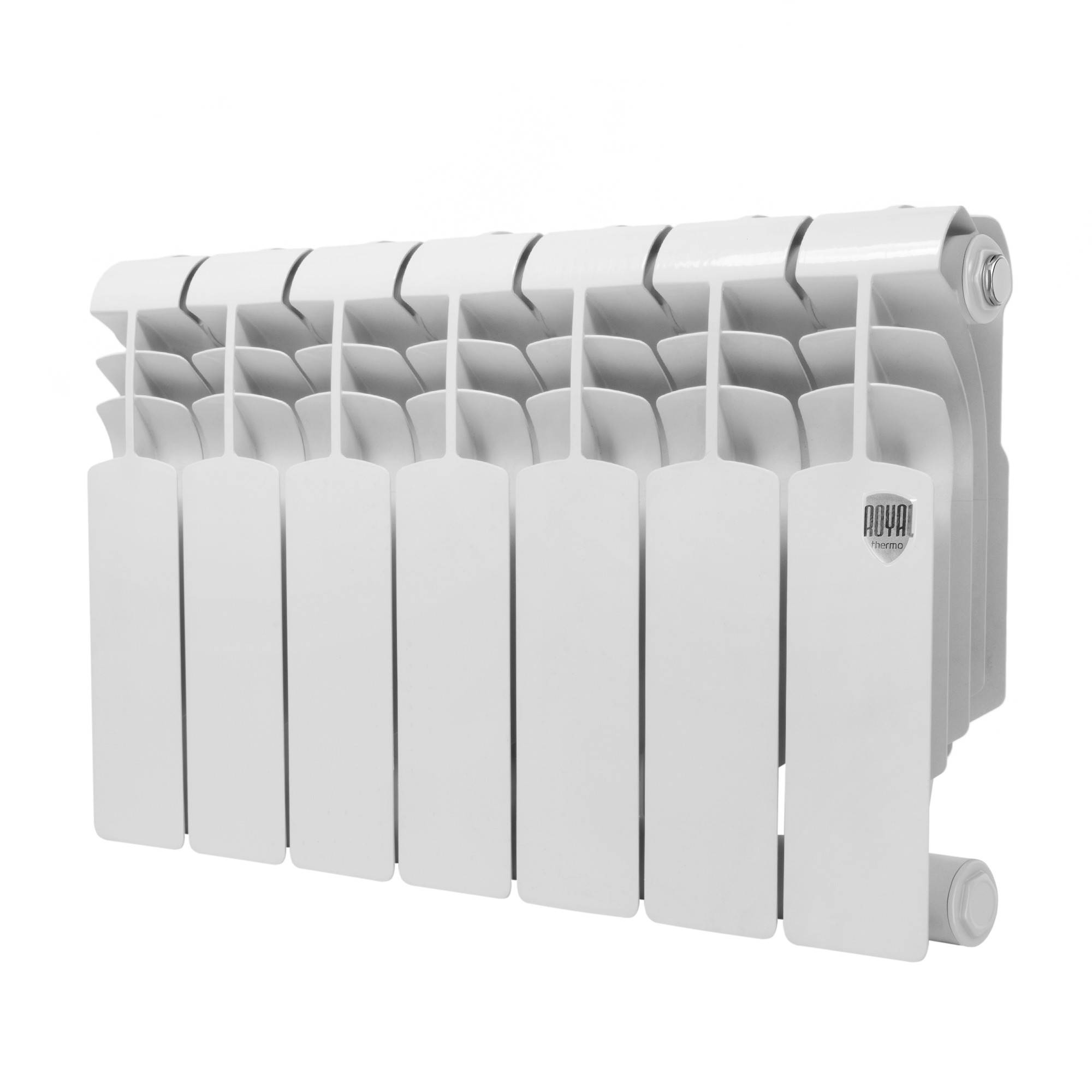 Радиатор биметаллический Royal Thermo Vittoria Super 300 7 секций боковое подключение 1426001
