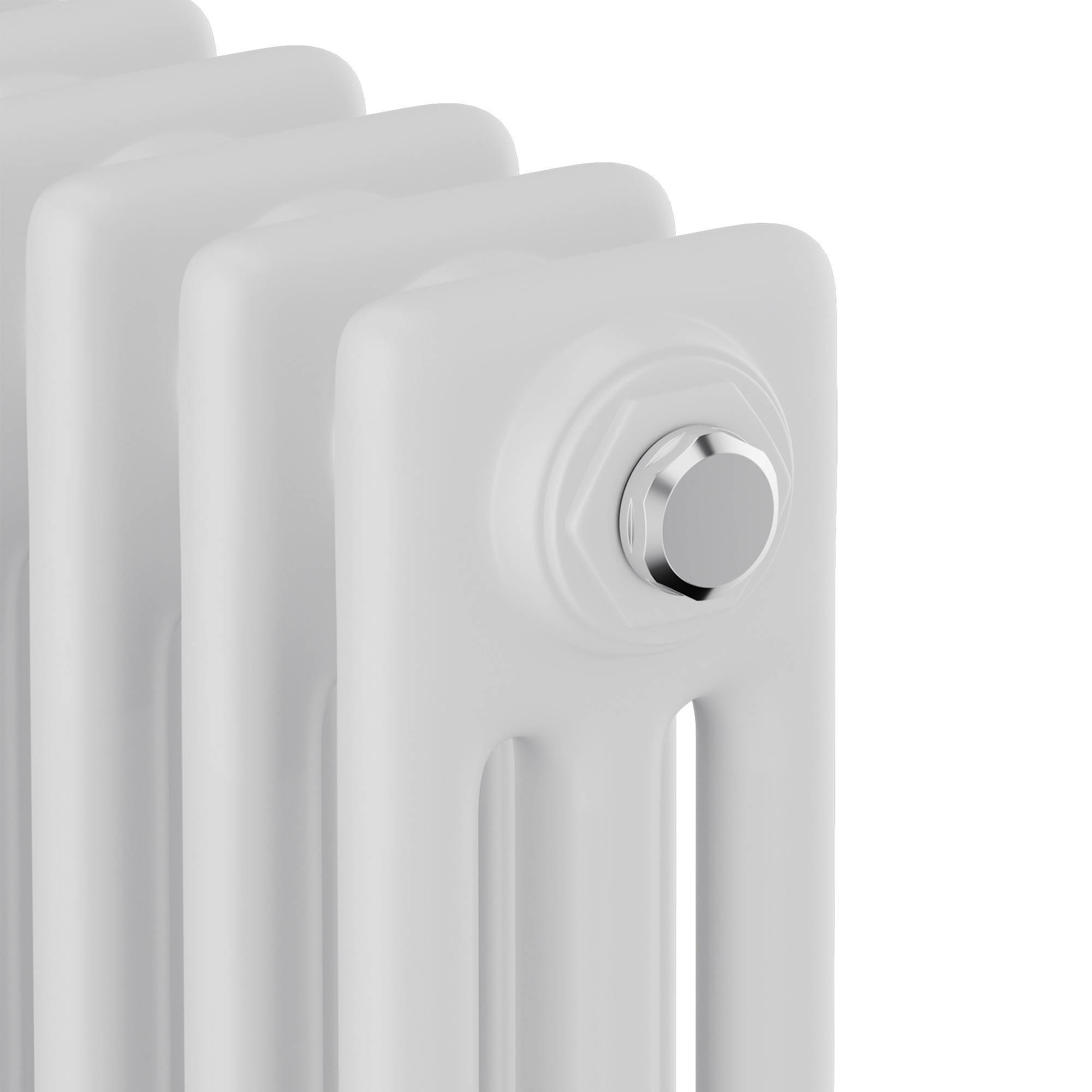 Радиатор трубчатый Royal Thermo Insignia C3050 26 секций боковое подключение RAL 9016 НС-1631241