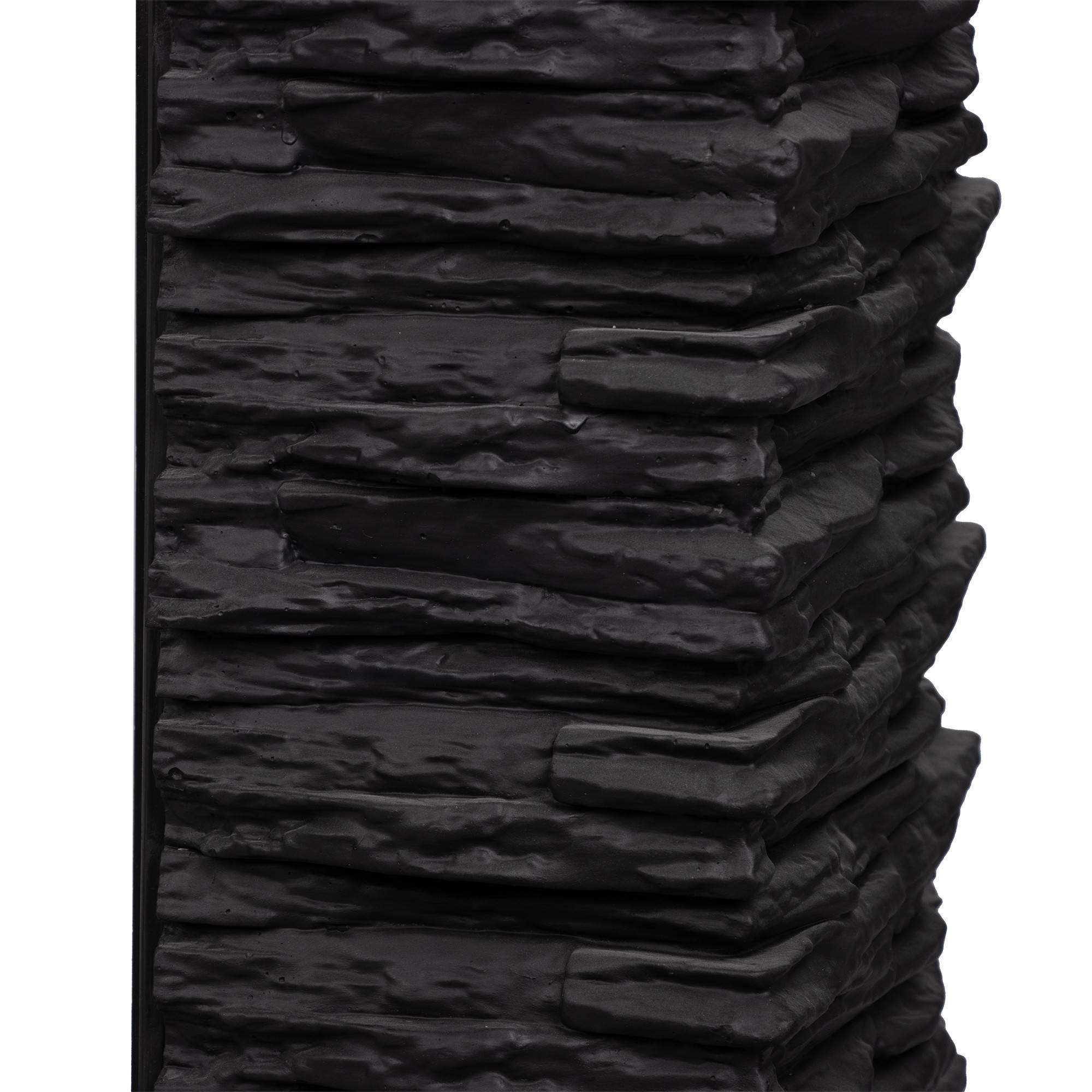 Портал для электрокамина Firelight Porto 42/40/36 камень черный шпон венге НС-1672697