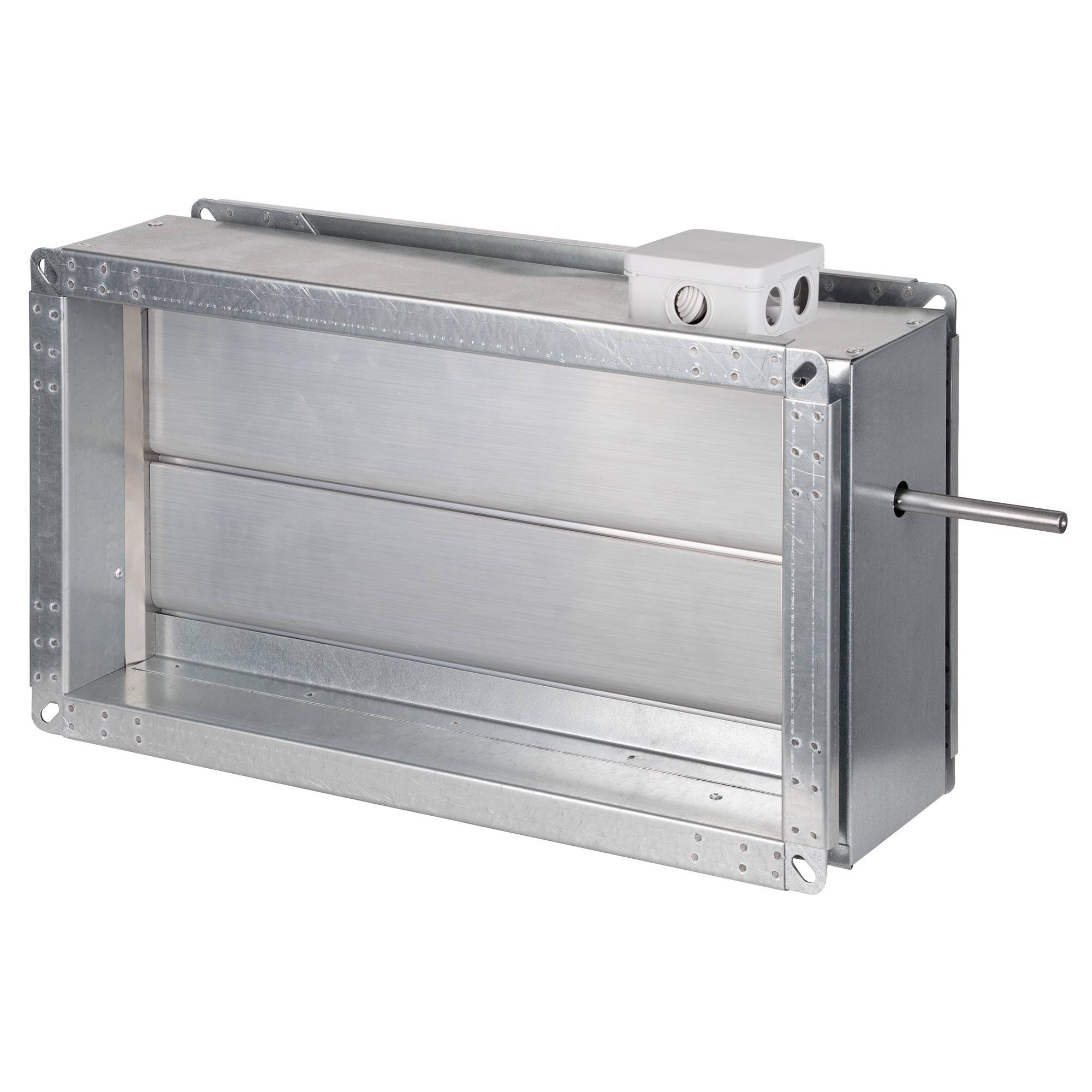 Клапан воздушный утепленный SHUFT КВУ-ПО-1000х1000h-УХЛ3-AR24-16-S