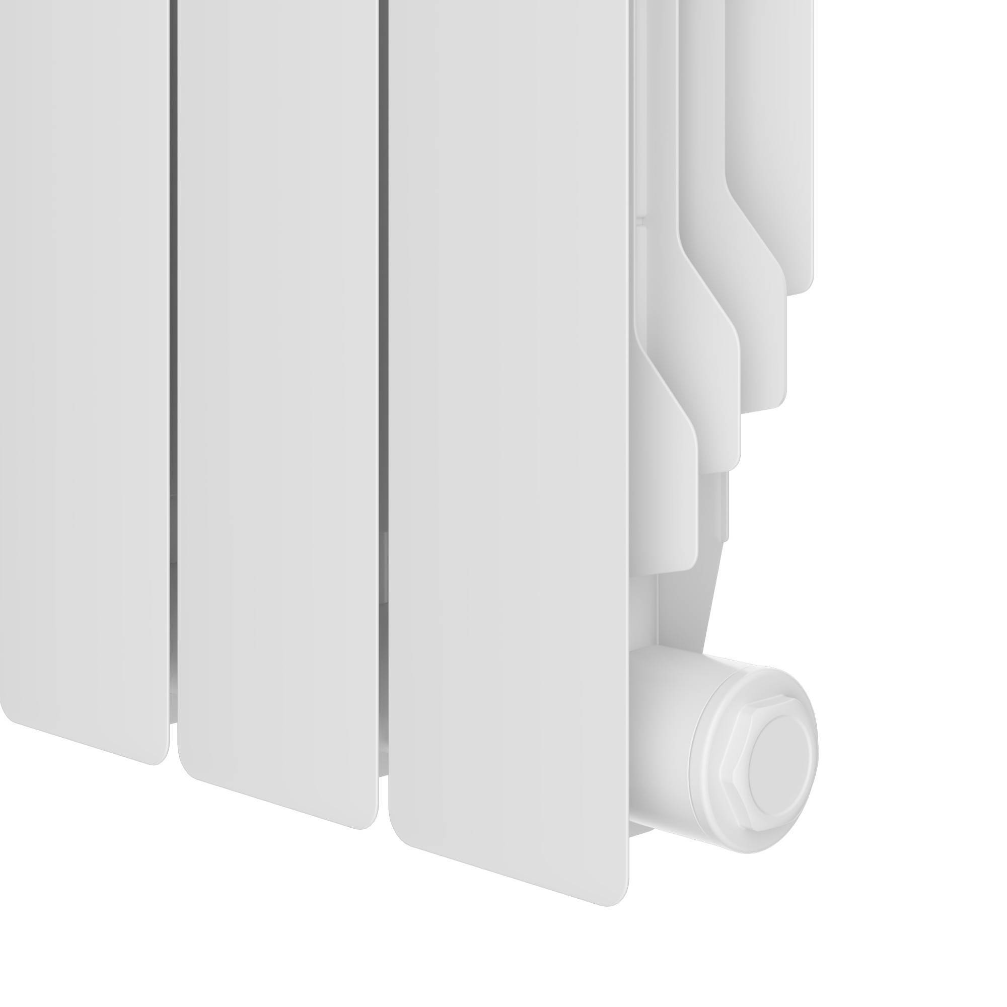 Радиатор биметаллический Royal Thermo Revolution B 350 12 секций боковое подключение 1682413