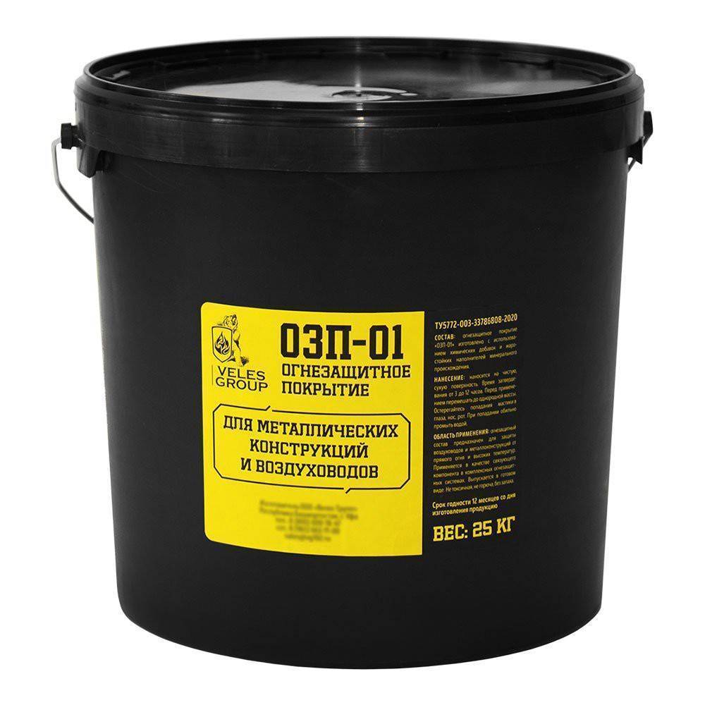 Мастика огнезащитная VELES GROUP ОЗП-01 МС морозостойкая 25 кг ОЗП-01 МС