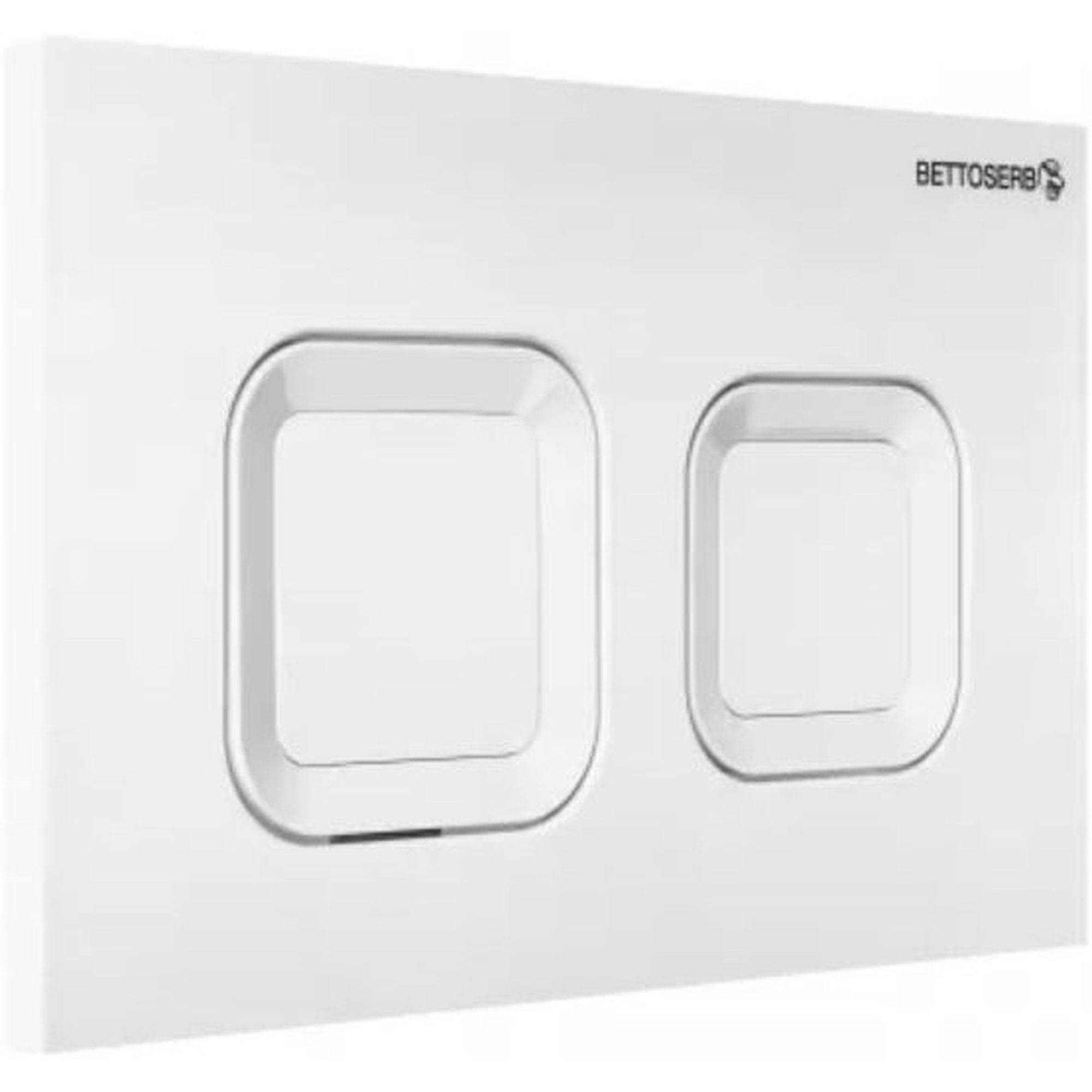 Система инсталляции для унитаза Bettoserb Sava Free Standing с клавишей смыва белый глянец квадратная 1637764