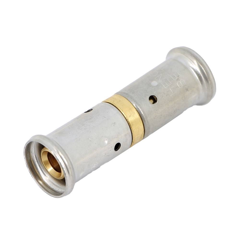 Муфта пресс HENCO PEX 20x1.9 мм латунь 1646967
