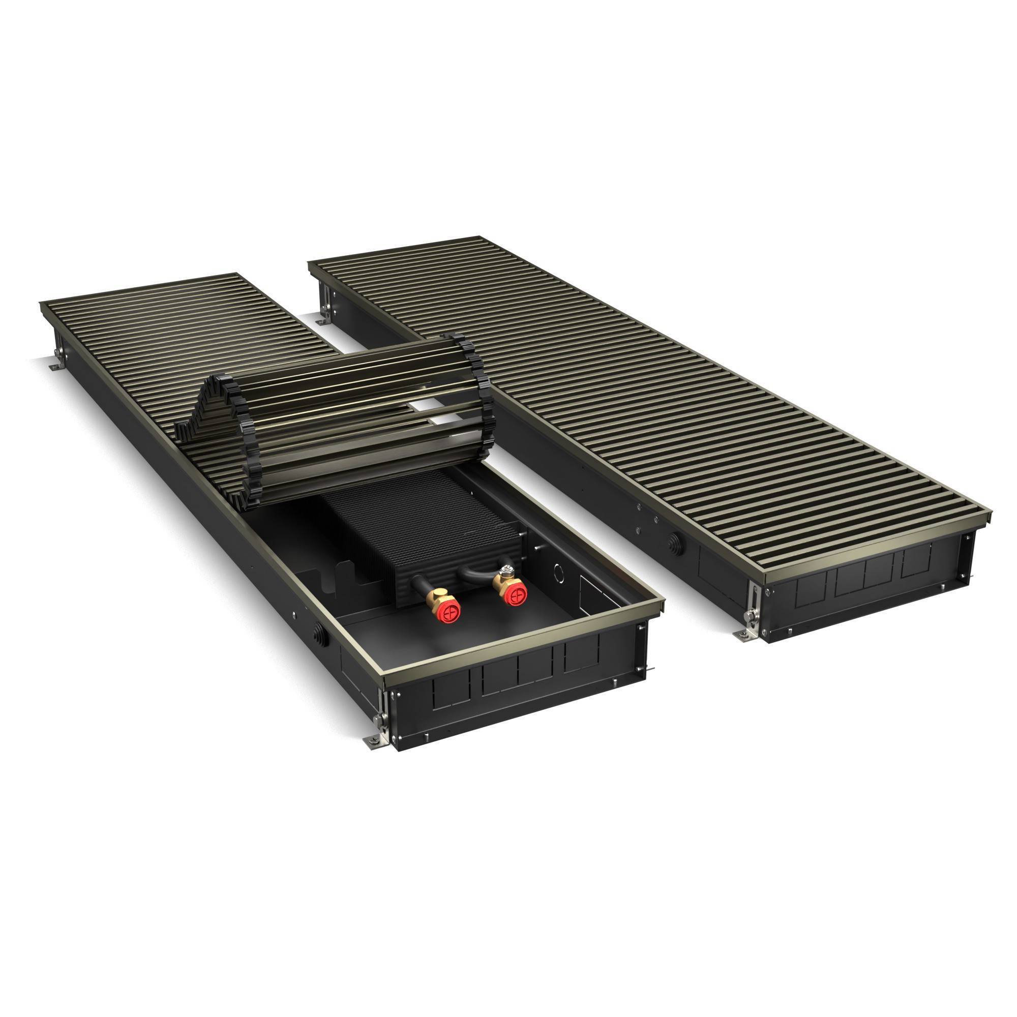 Конвектор внутрипольный Royal Thermo ATRIUM 90x300x2100 мм DG-U-DB 1559002