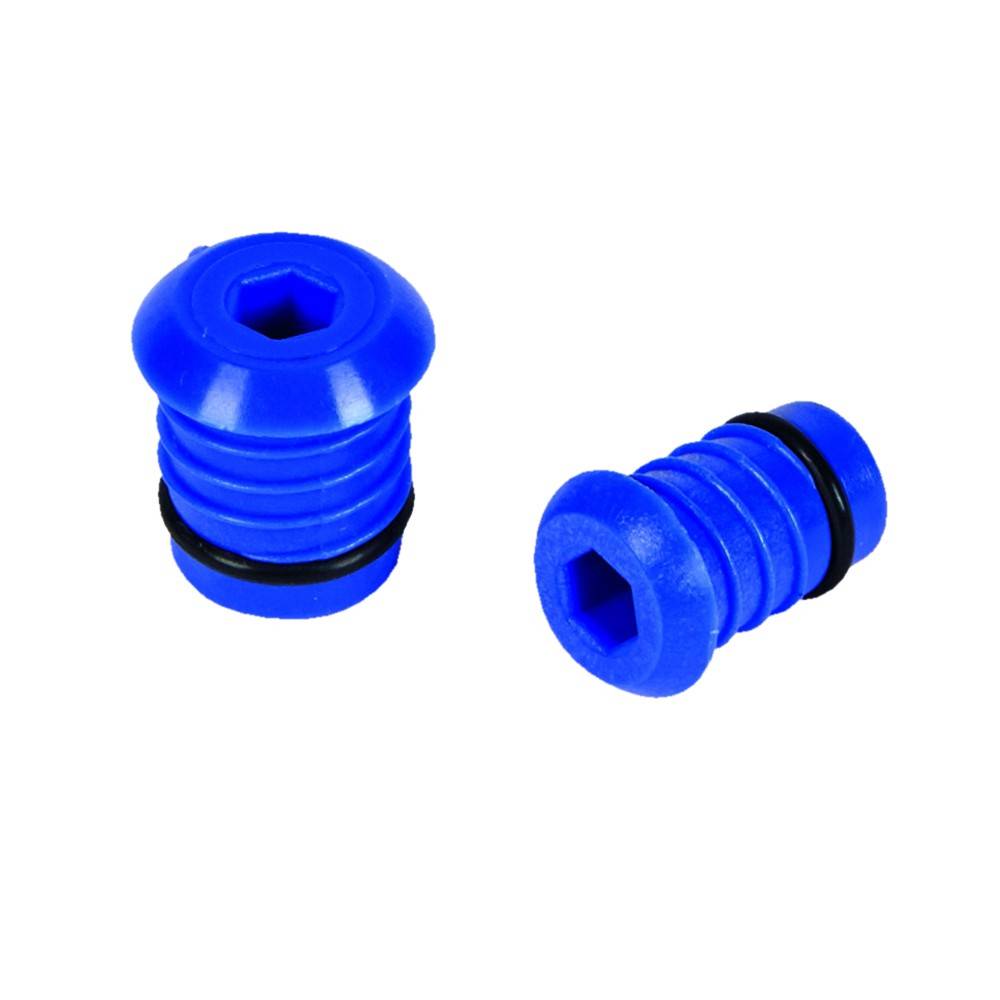 Заглушка тестовая Henco для труб 26 мм синяя 1646816