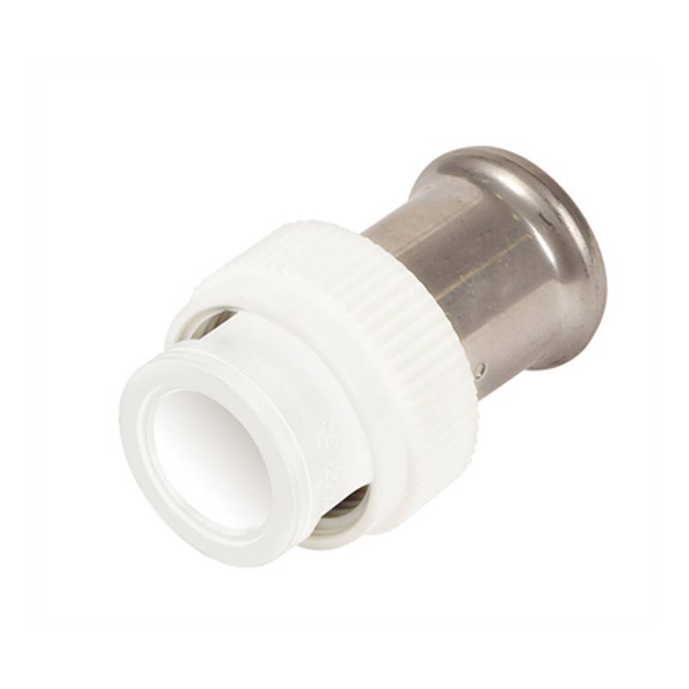 Пресс-фитинг HENCO PVDF с накидной гайкой плоское уплотнение 16x3/4 14PK-1605