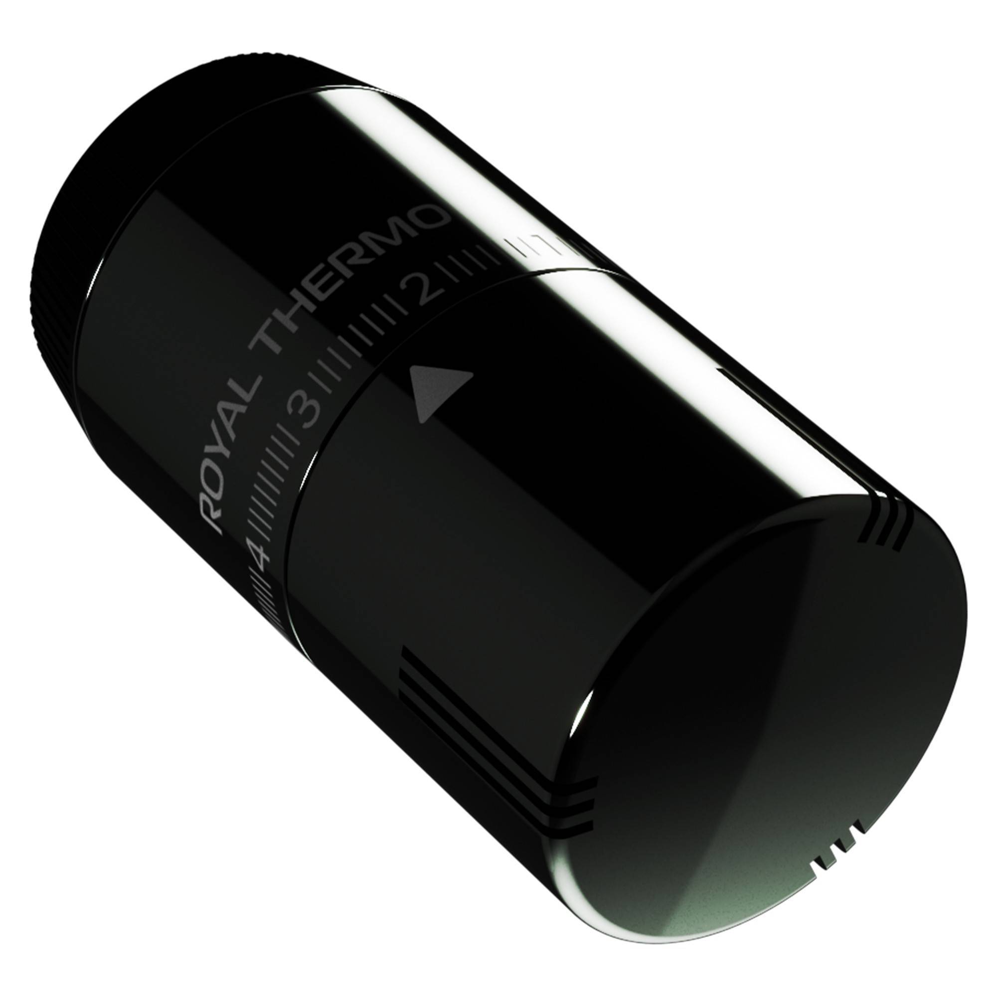 Термоголовка жидкостная Royal Thermo Design M30x1.5 хром черный НС-1706264