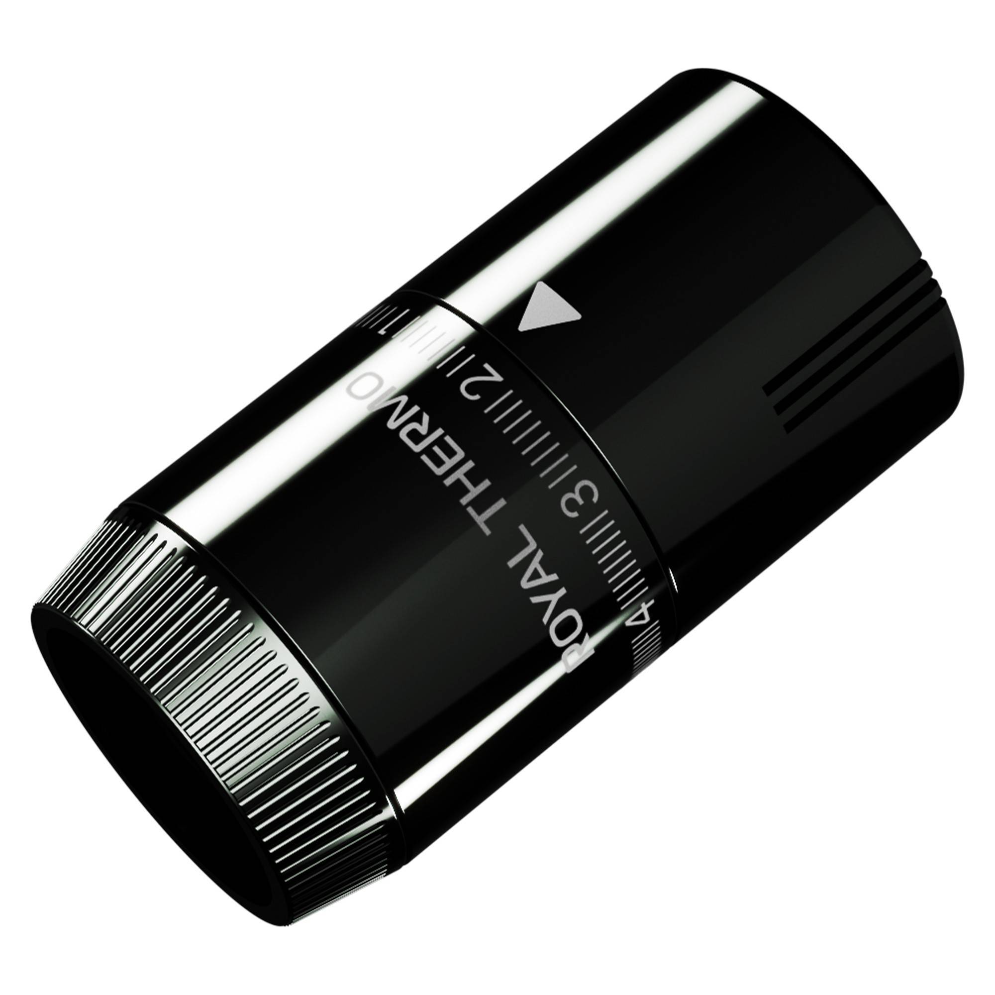 Термоголовка жидкостная Royal Thermo Design M30x1.5 хром черный НС-1706264