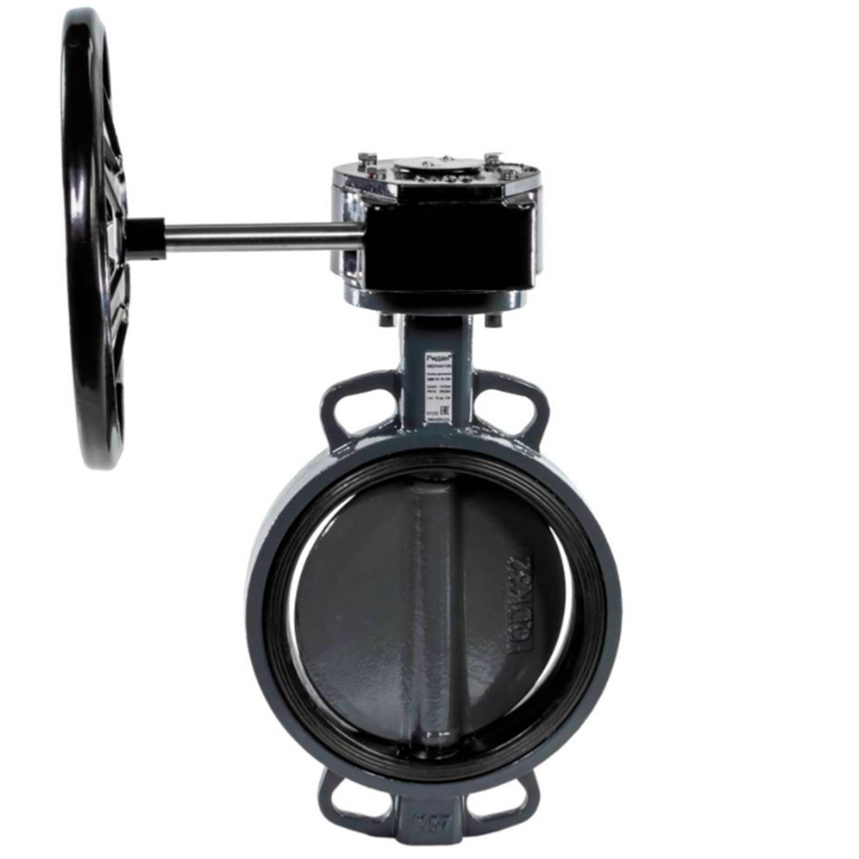 Затвор дисковый поворотный Ридан ЗДМ 04.16.150 DN150 PN16 НС-1448013