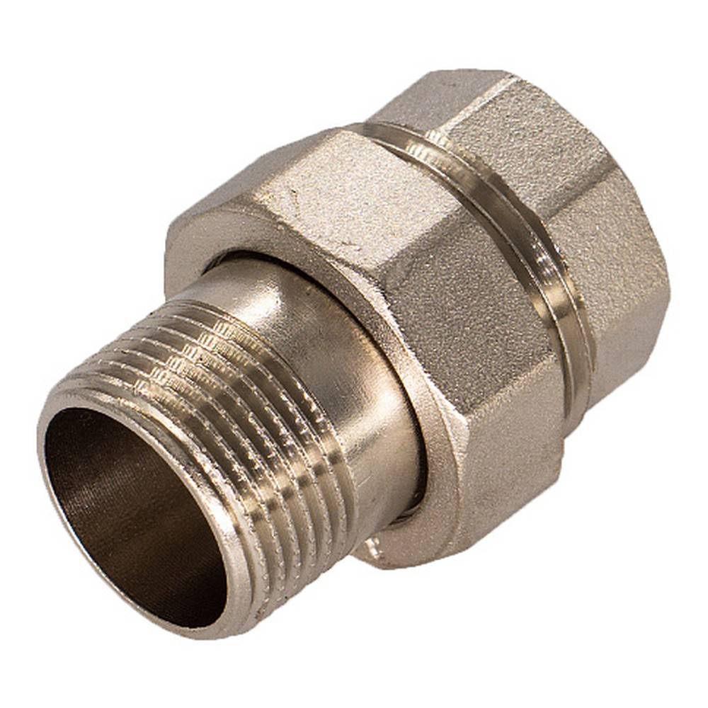 Соединитель прямой СТМ с накидной гайкой 3/4 дюйма г/ш НС-1206876