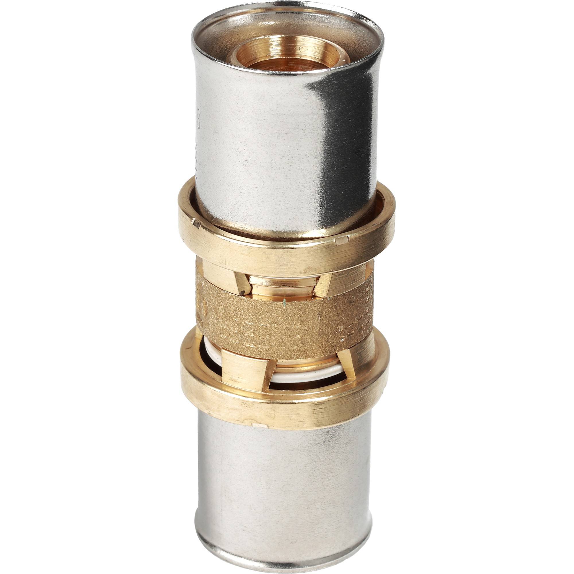 Муфта пресс Giacomini RM 20х20 мм латунь RM102Y007