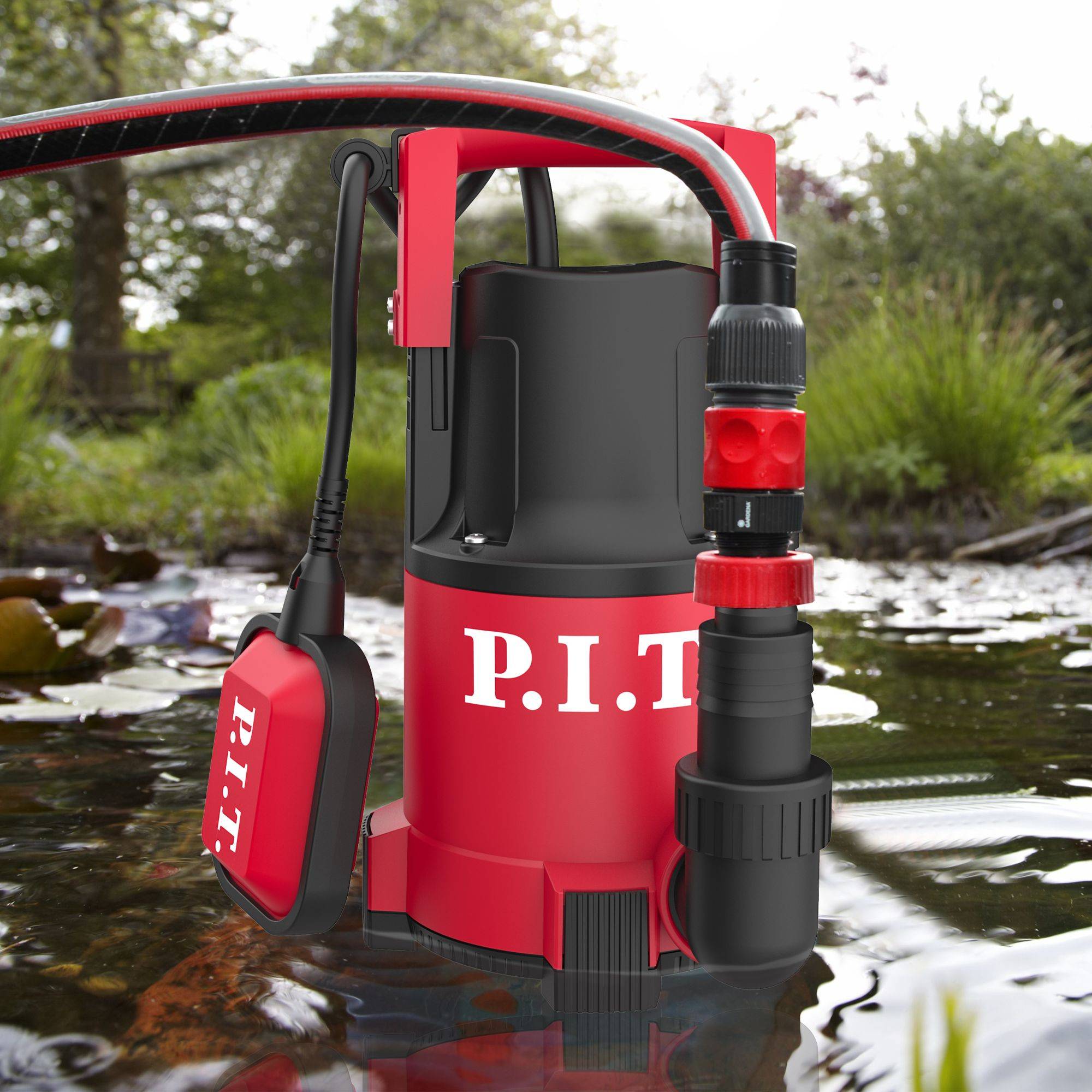 Дренажный насос P.I.T. PSW400-C1 400 Вт для чистой воды 1506477