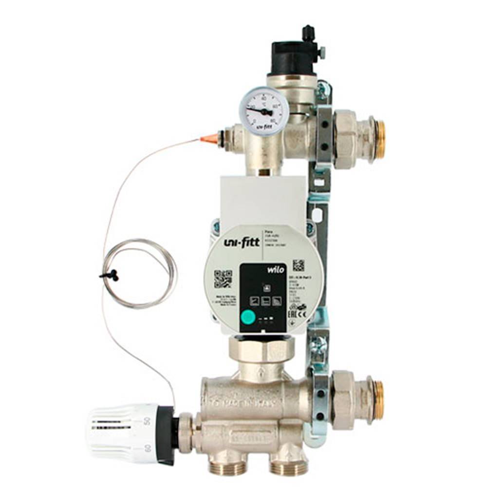 Насосно-смесительная группа Uni-Fitt SOLOMIX 1 без насоса 480G2500