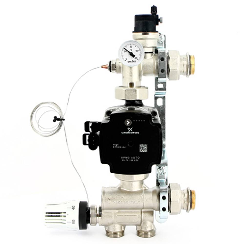 Насосно-смесительная группа Uni-Fitt SOLOMIX 1 без насоса 480G2500