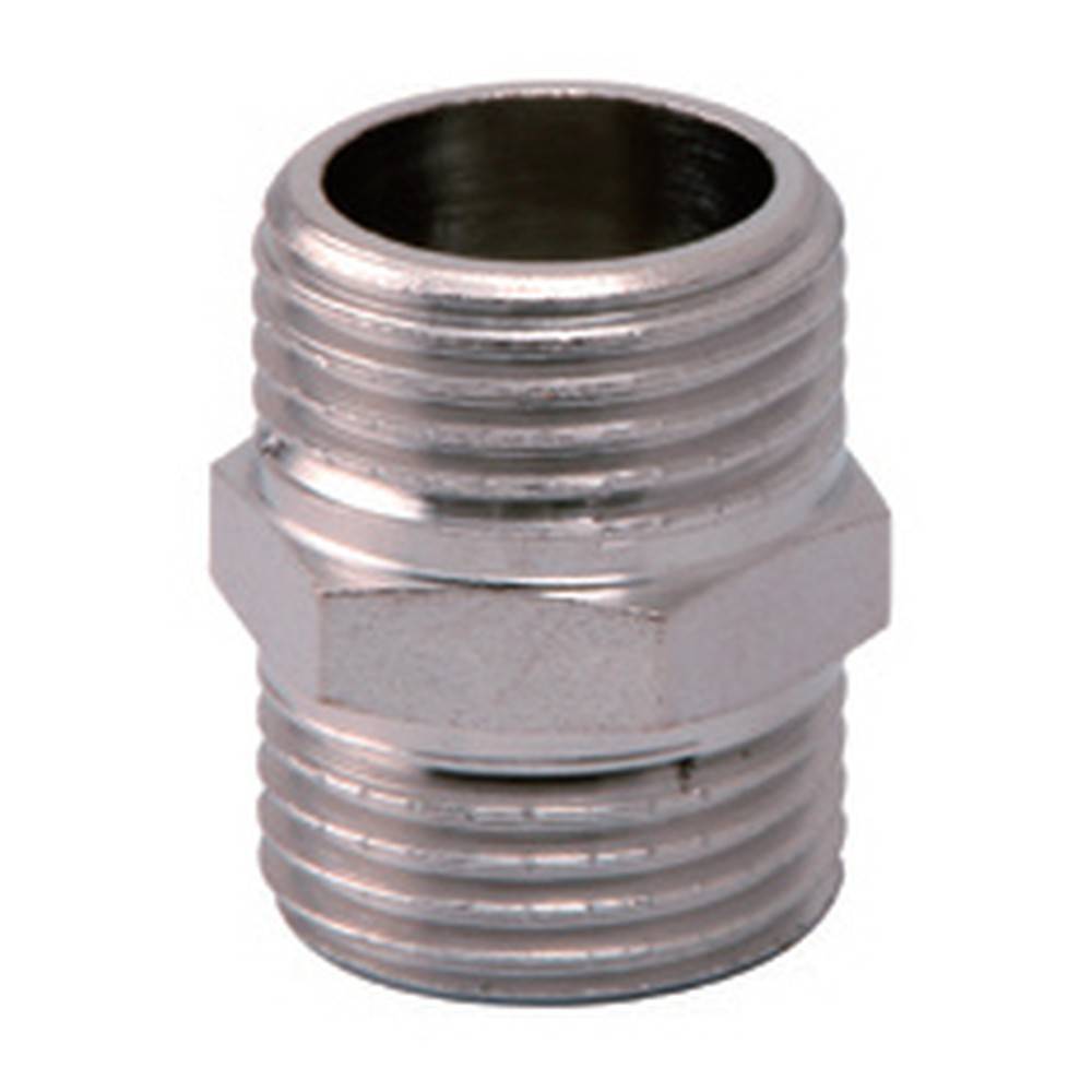 Ниппель Vieir 1/2 латунный никелированный SHN33