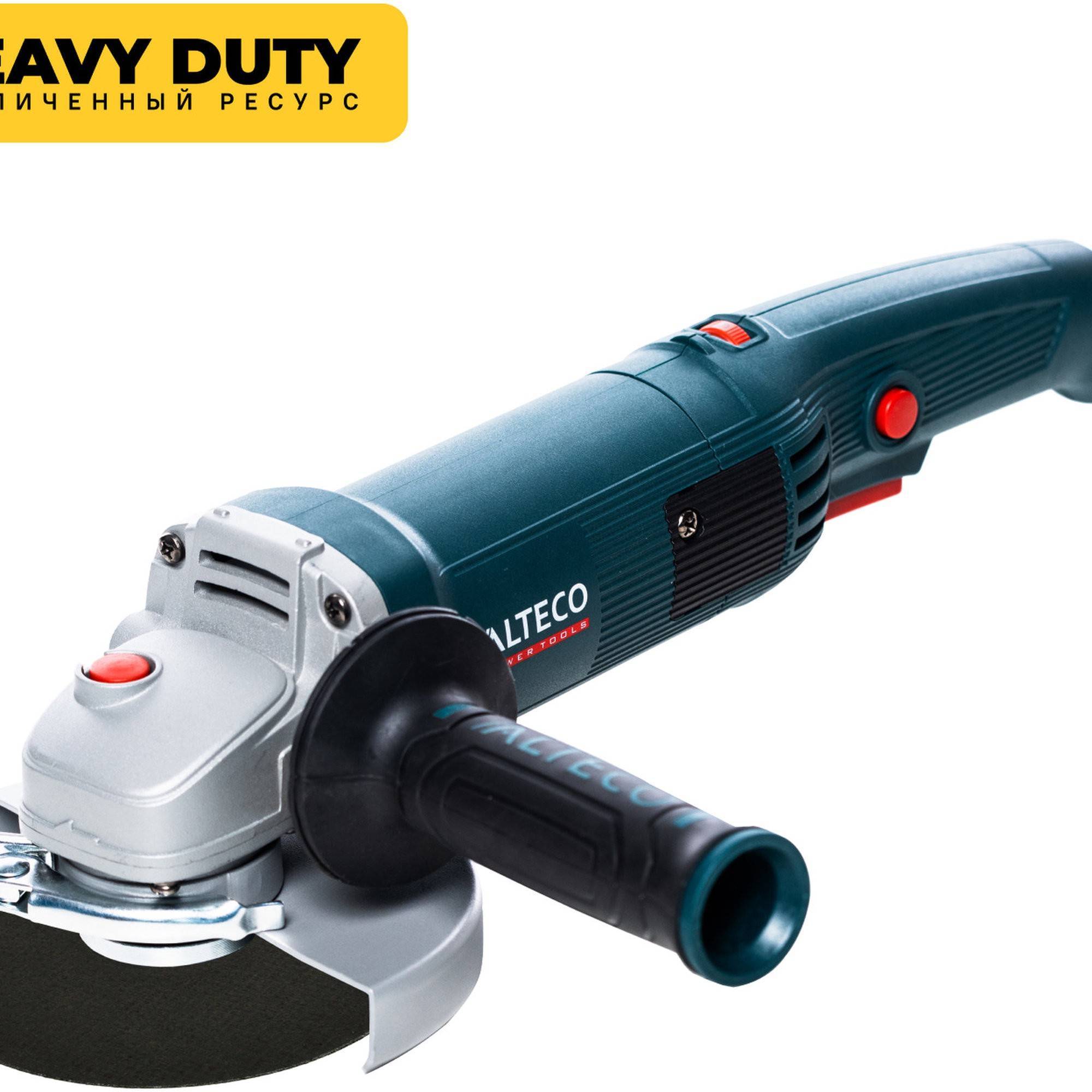 Угловая шлифмашина ALTECO AGH 1100-125 E HEAVY DUTY 1100 Вт 125 мм AGH 1100-125 E