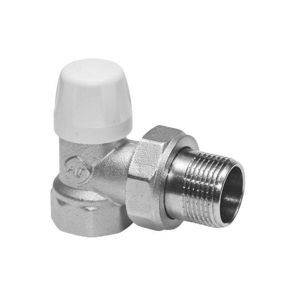 Клапан запорный радиаторный угловой Altstream 1/2 дюйма ВР-НР 101011