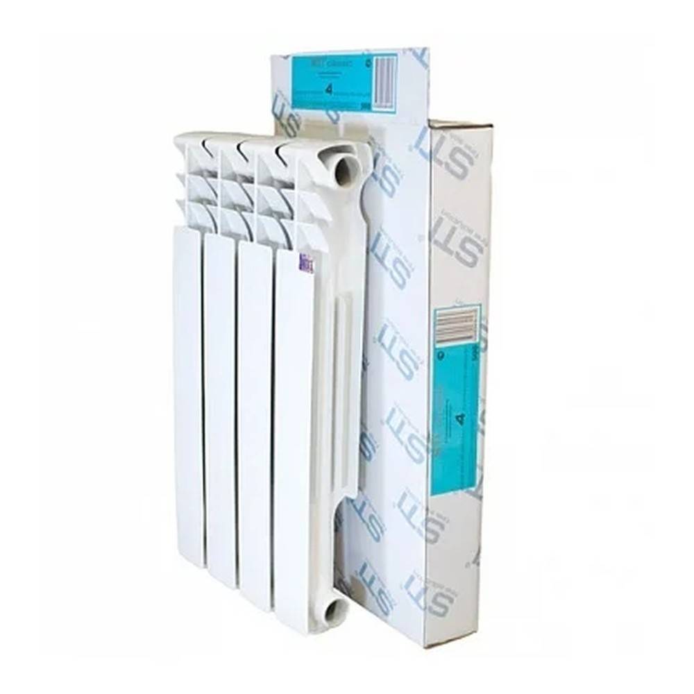 Радиатор алюминиевый STI Classic 500/80 4 секции 1681877