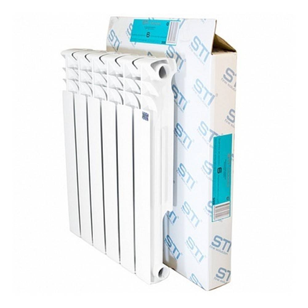 Радиатор алюминиевый STI Classic 500/80 6 секций 1681878