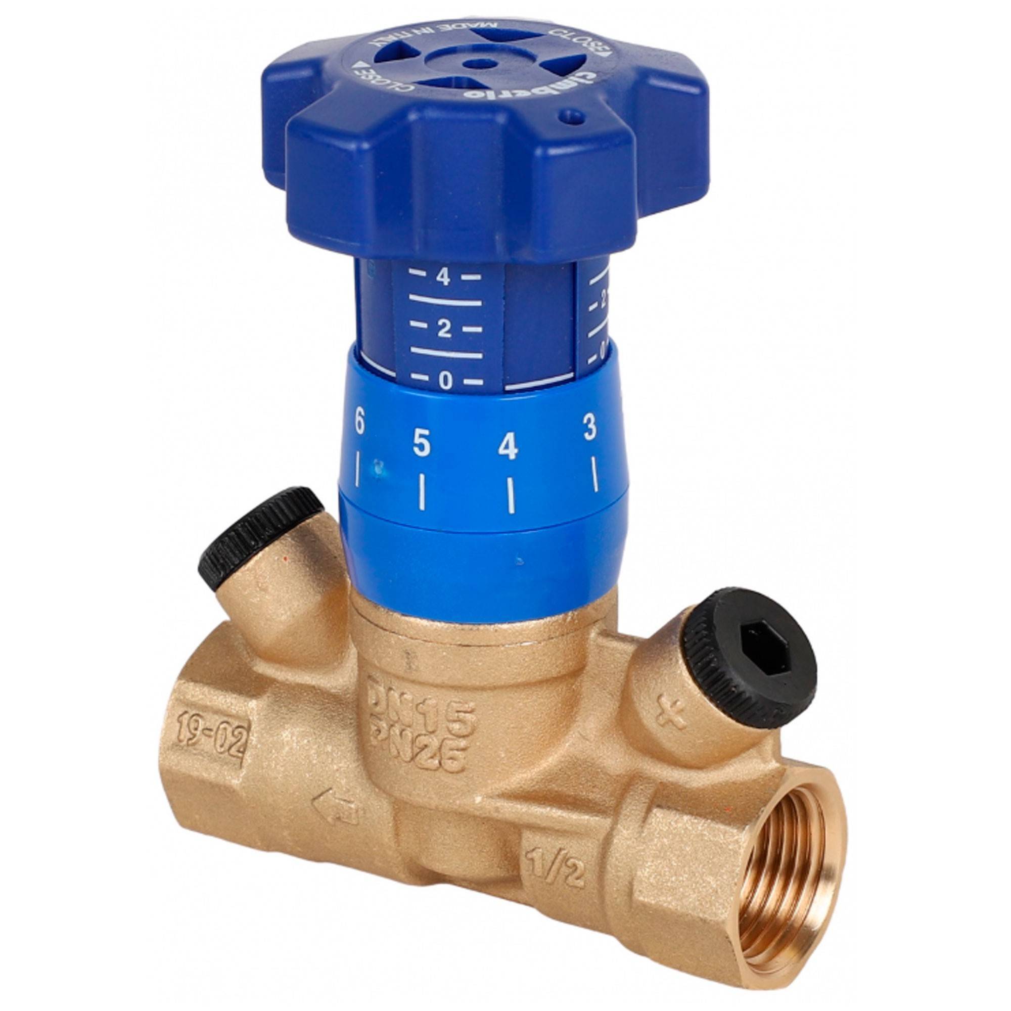 Клапан балансировочный MVI BL.210 Ду20 3/4 дюйма PN25 BL.210.04