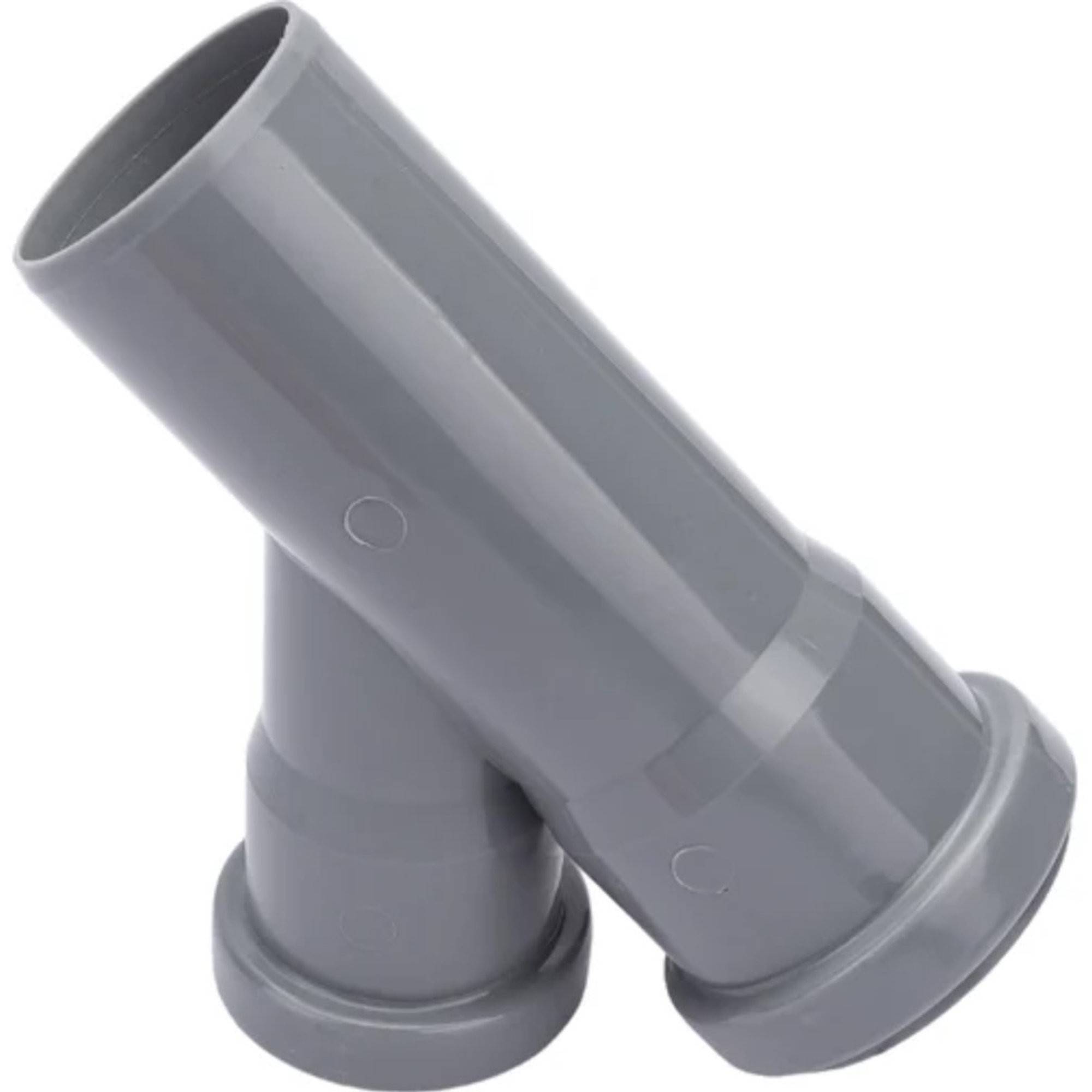 Тройник канализационный Политэк 50х40 мм 45° 1306908