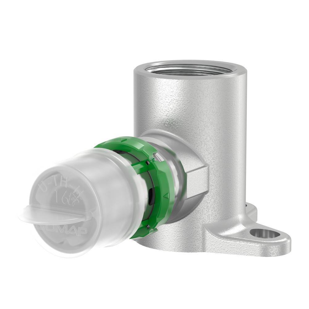 Водорозетка Comap Sudopress Skin 16x1/2 H40 пресс латунь 735G1612