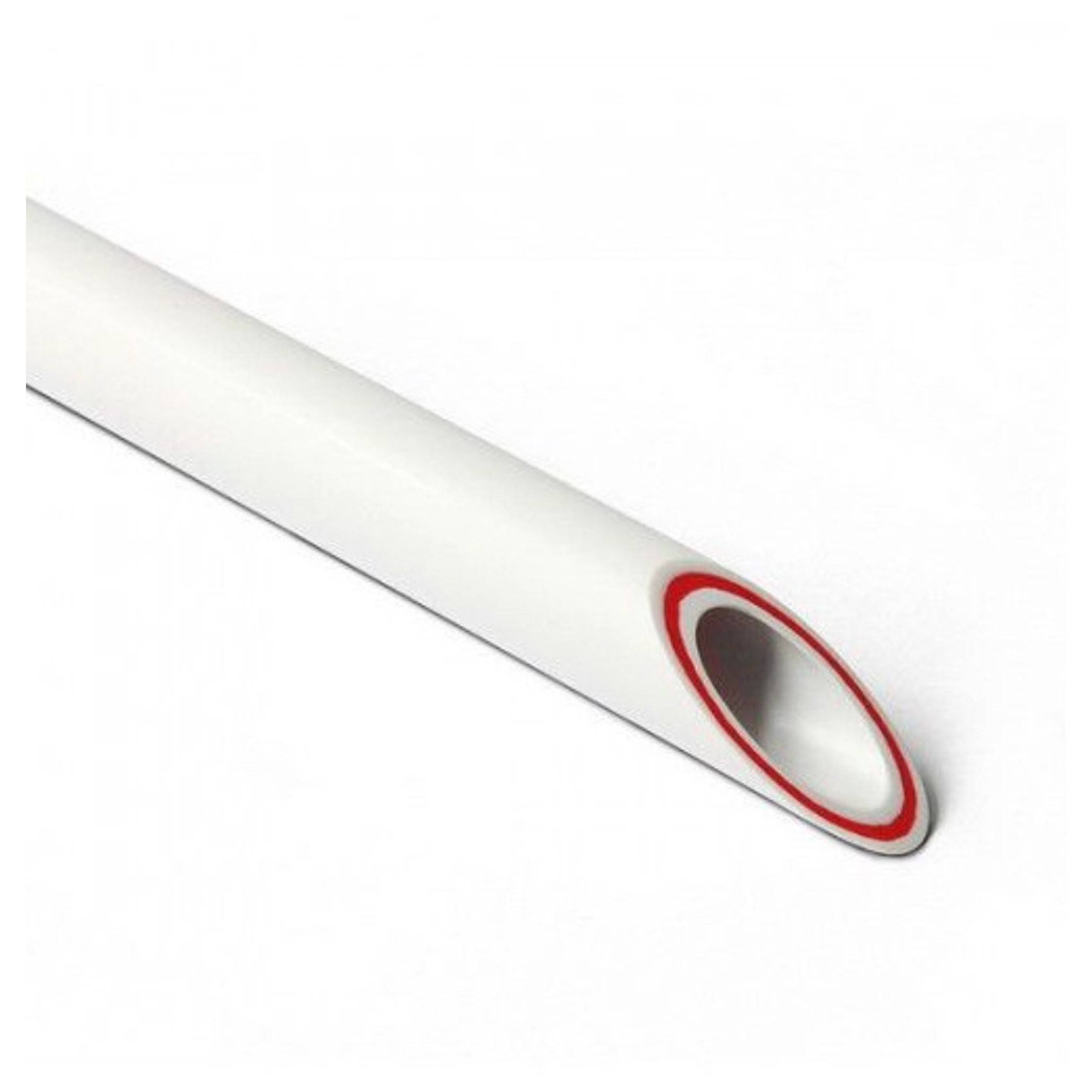 Труба полипропиленовая Lammin PPR армированная стекловолокном PN25 110x18.3 мм 4 м НС-1411052