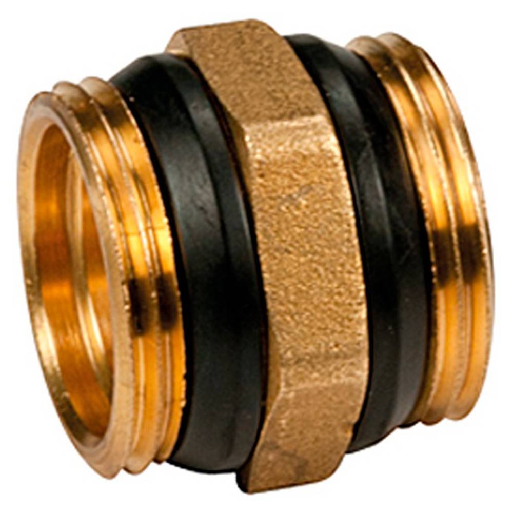 Ниппель Giacomini R189 латунный с обратным клапаном и уплотнением 1/2 R189DY003