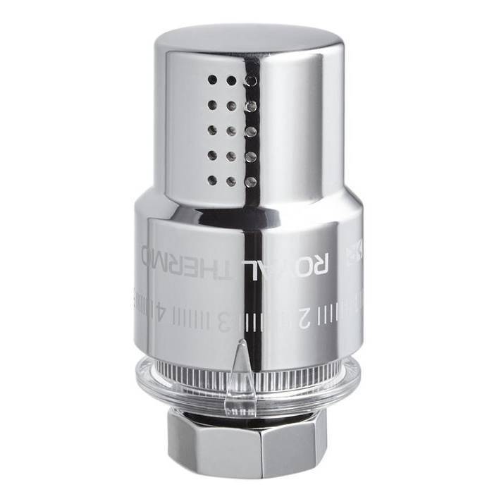 Термоголовка жидкостная Royal Thermo Design M30x1.5 хром НС-1443126