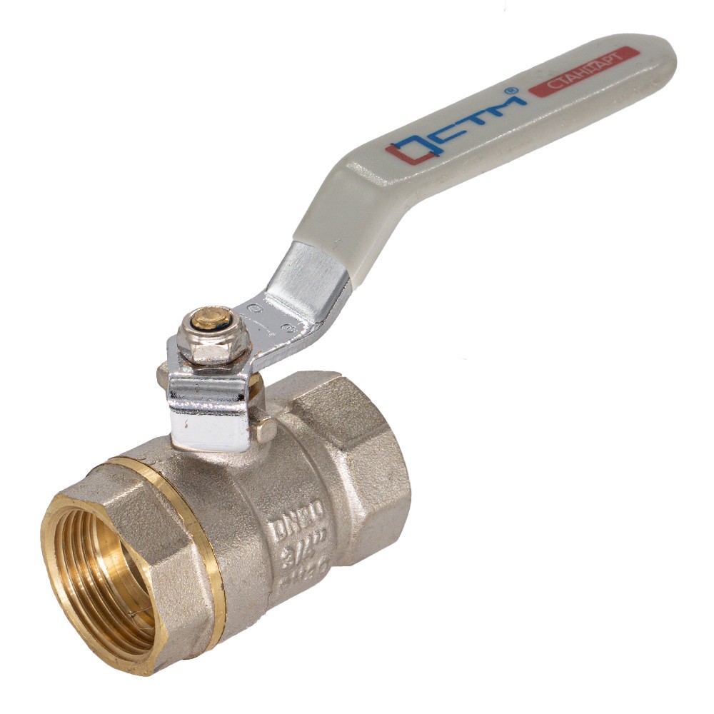 Кран шаровой СТМ СТАНДАРТ 1 1/4 ВВ рычаг 002105