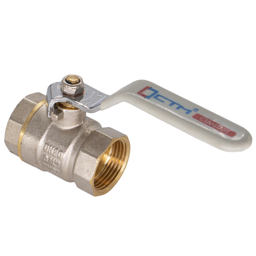 Кран шаровой СТМ СТАНДАРТ 1 1/4 ВВ рычаг 002105