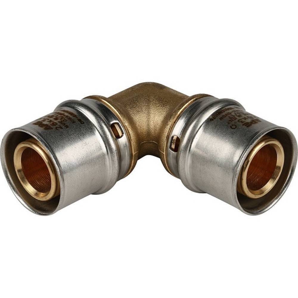 Угольник пресс STOUT 26х26 мм для металлопластиковых труб SFP-0009-002626