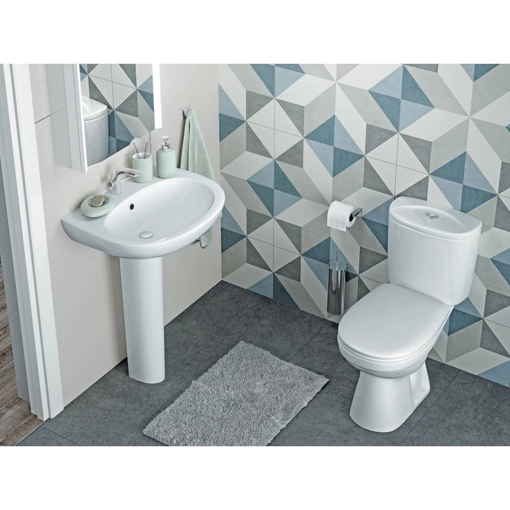 Умывальник Santek Анимо 55 550x440 мм с отверстием 1WH110502