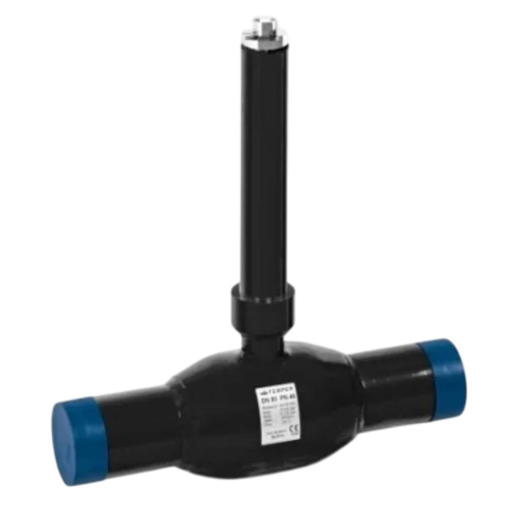 Кран шаровый TEMPER DN25 PN40 с удлиненным штоком H-1000 ПЭ ГАЗ SDR11 32х25 59220025