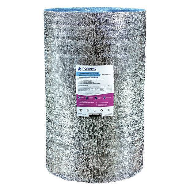 Звукоизоляция рулонная СТЕНОФОН ACOUSTIC VENT тип C 10 мм 1x15 м НС-1498976