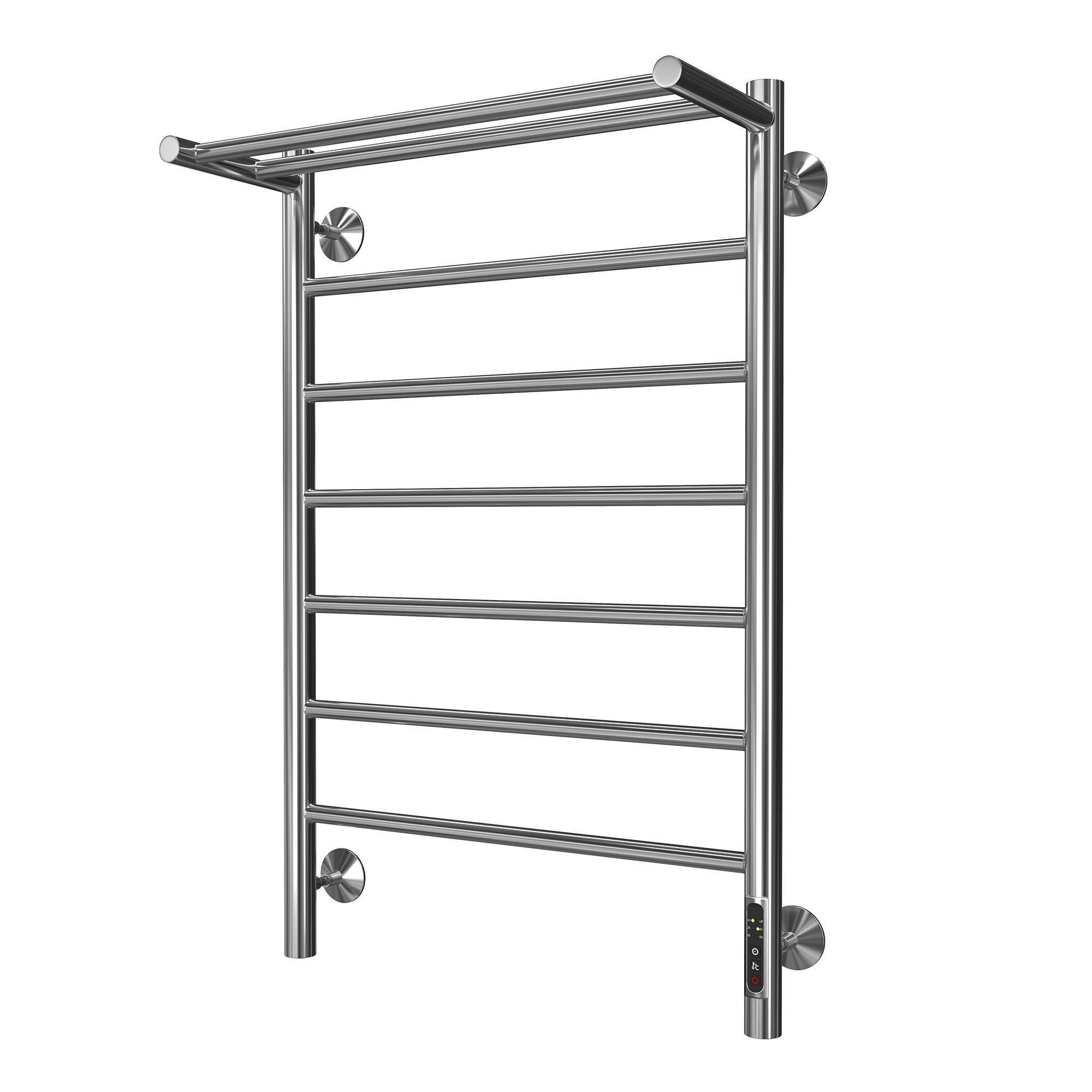 Полотенцесушитель электрический Royal Thermo Aora П7 с полкой 500x800 мм диммер НС-1443119