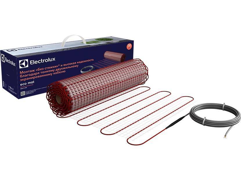 Нагревательный мат Electrolux Eco Mat EEM 2-150-10 комплект с терморегулятором EEM 2-150-10