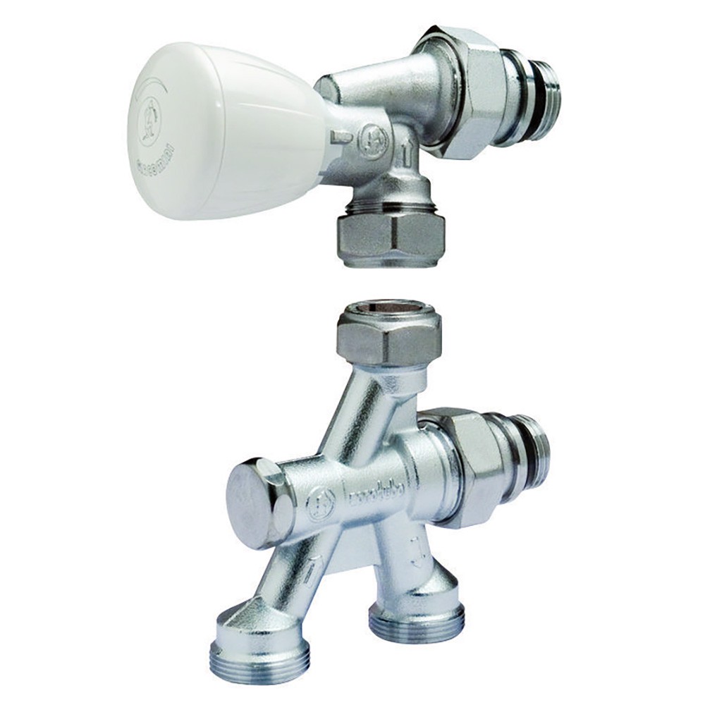 Группа термостатическая Giacomini микрометрическая для двухтрубных систем 1/2 x 16 R438X052