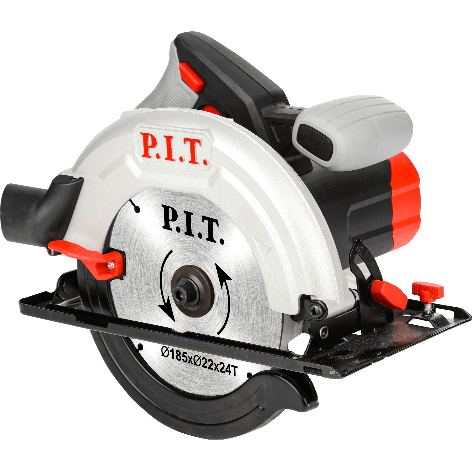 Циркулярная пила P.I.T. PKS185-C3 1400 Вт диск 185 мм PKS185-C3