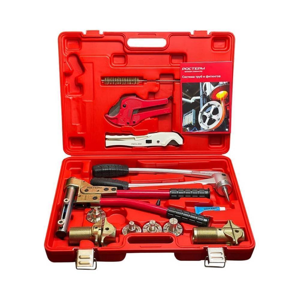 Комплект инструмента РОСТерм механический для труб PEX 16-32 мм 1507923