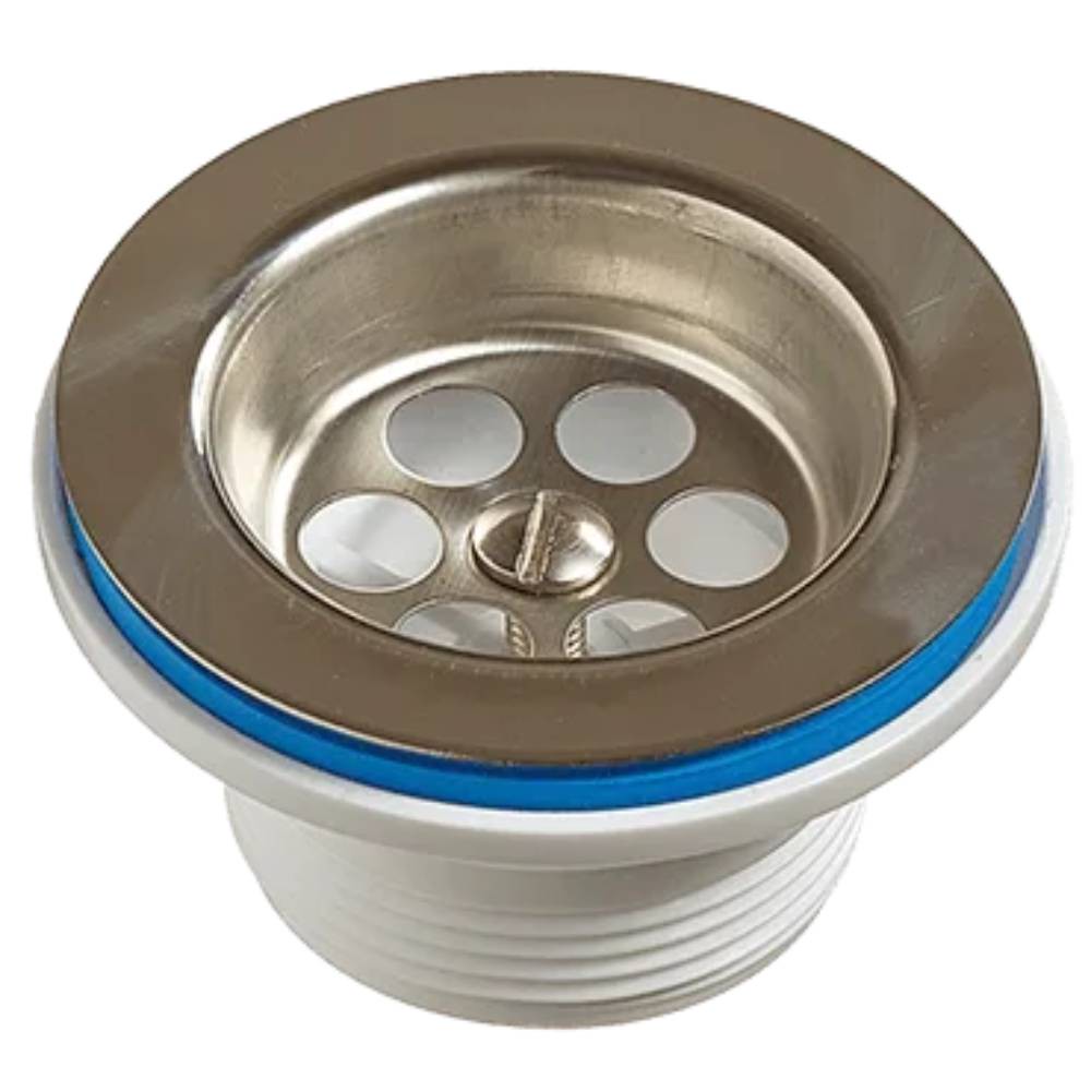 Выпуск для раковины ОРИО 1 1/2х70 мм с нержавеющей сеткой А-4004-02