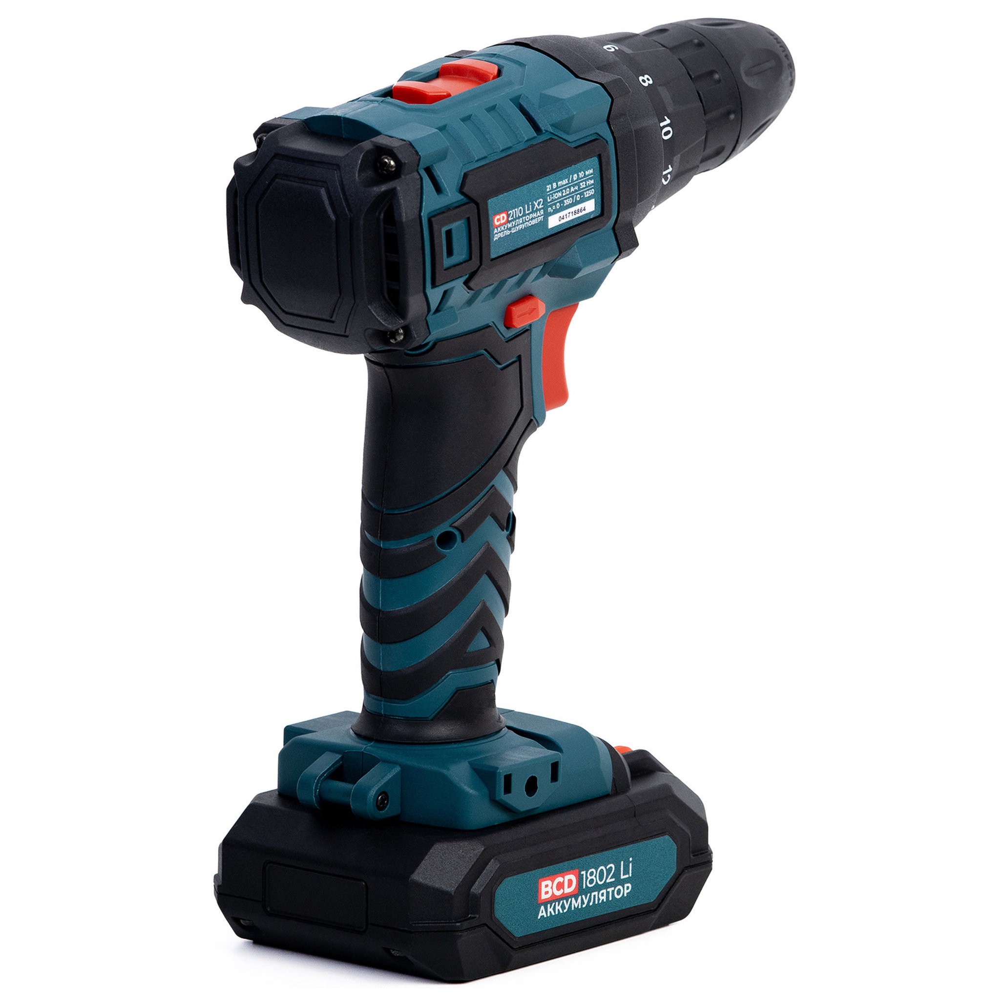 Аккумуляторная дрель-шуруповерт ALTECO CD 2110 Li X2