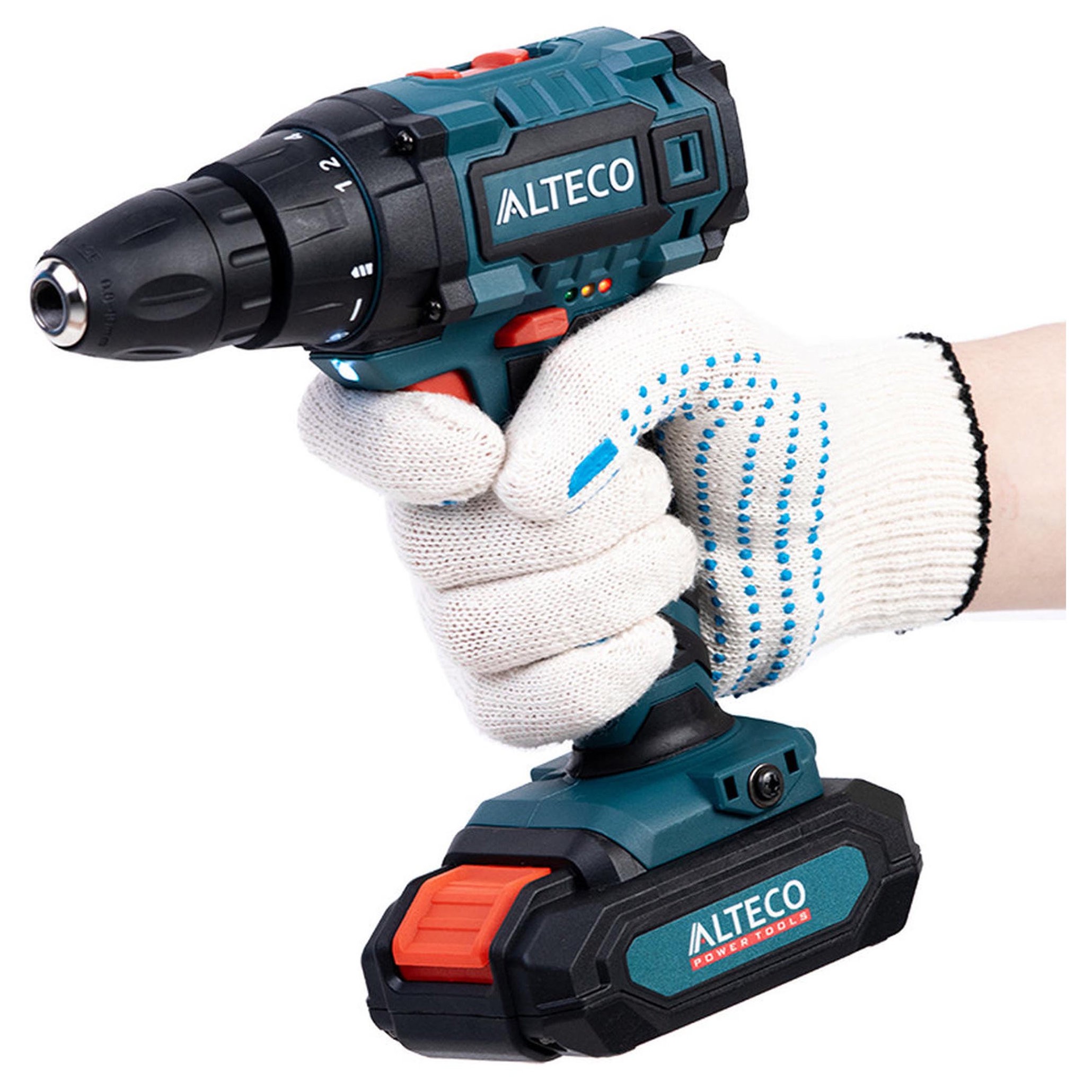 Аккумуляторная дрель-шуруповерт ALTECO CD 2110 Li X2