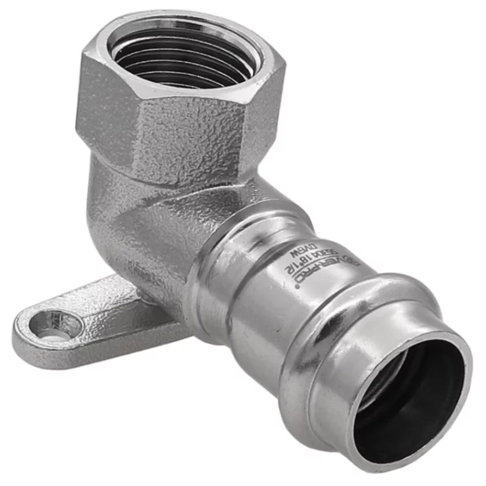 Уголок с креплением VIEIR VER-PRO пресс 22x1/2 ВР VRP2212