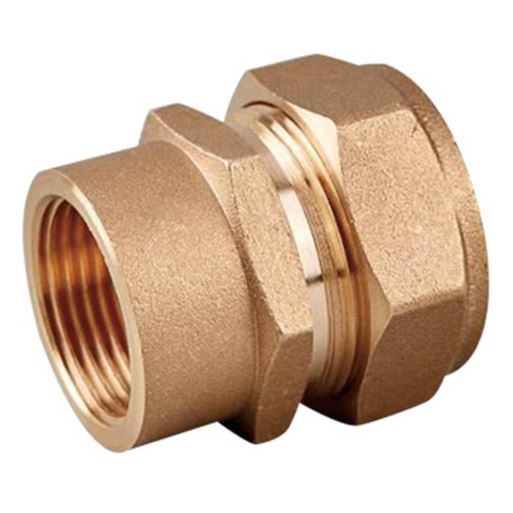 Муфта обжимная VIEIR для гофрированных труб 20x3/4 дюйма ВР VPF204