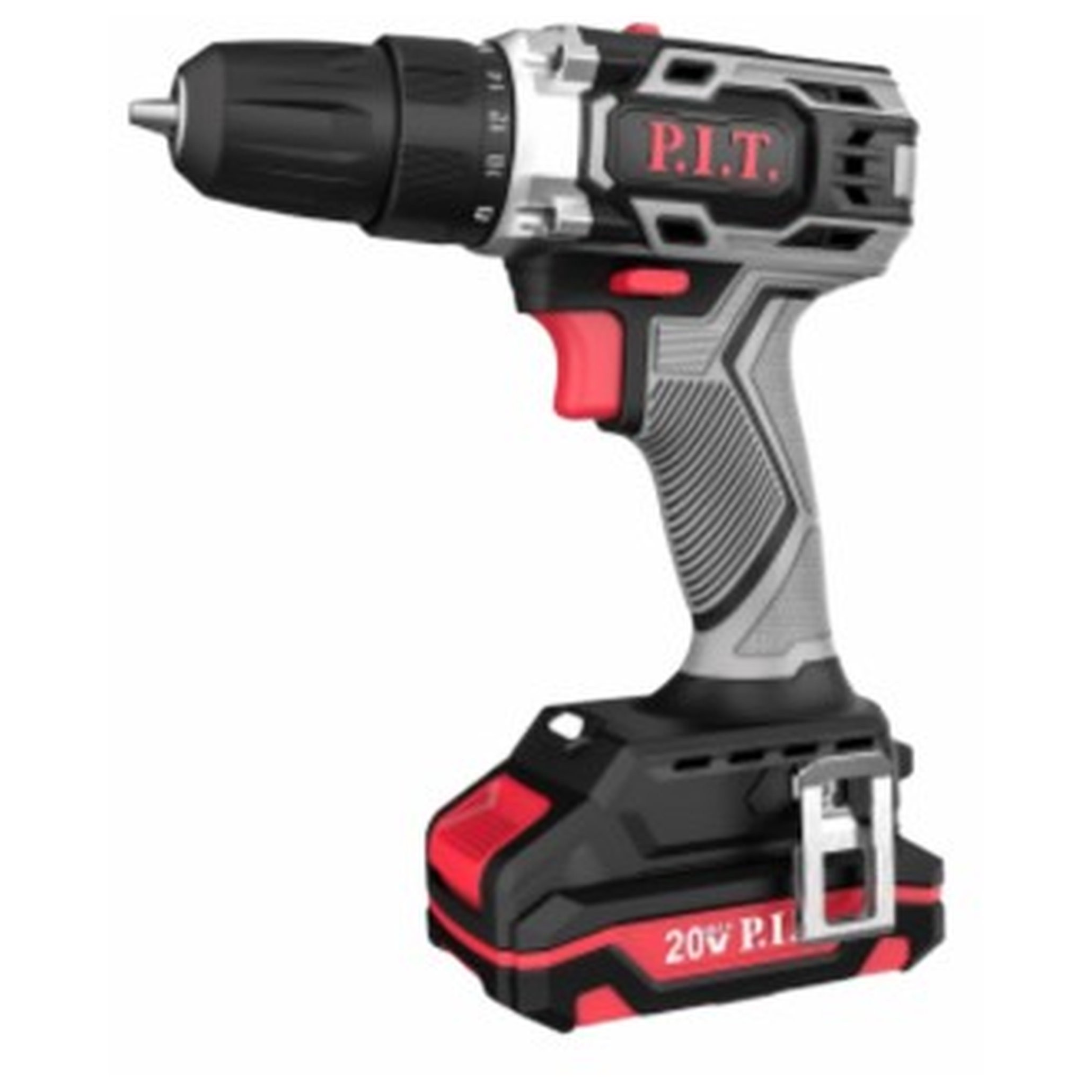 Дрель-шуруповерт аккумуляторная P.I.T. PBM20H-10B/1 20 В 1x2.0 Ач кейс