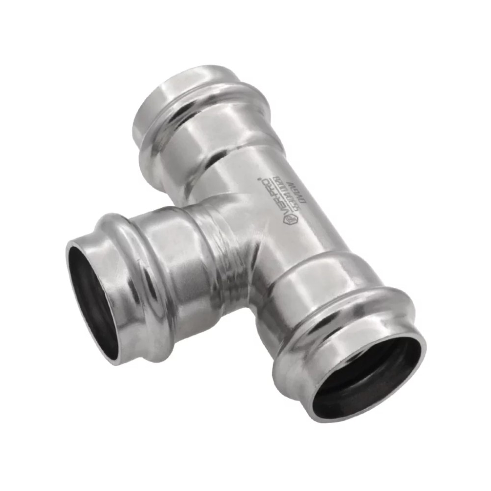 Тройник пресс VIEIR VER-PRO из нержавеющей стали 35х15х35 мм 1451001