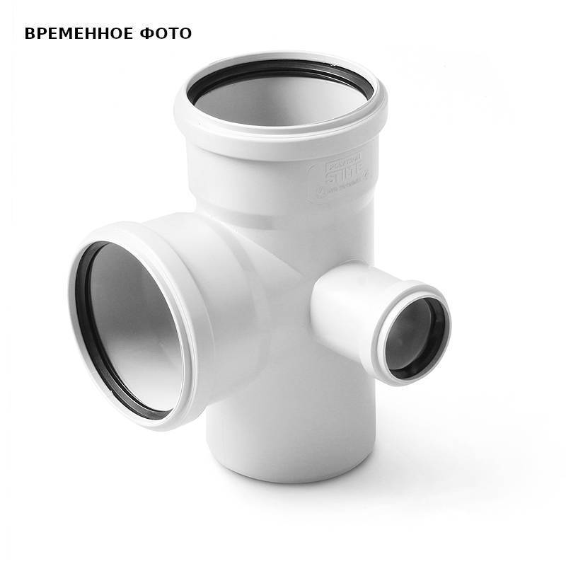 Крестовина двухплоскостная правая Pro Aqua Stilte 110x110x50 мм 87.5° белая ST712587W