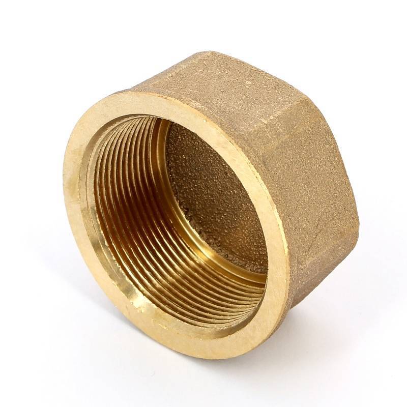 Заглушка резьбовая Viega 2 ВР бронза 268343